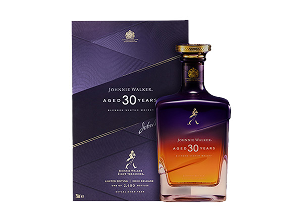 上海Johnnie Walker尊尼获加30年回收尊尼获加威士忌紫金臻选750ml礼盒装洋酒收购约翰走路中国限量版