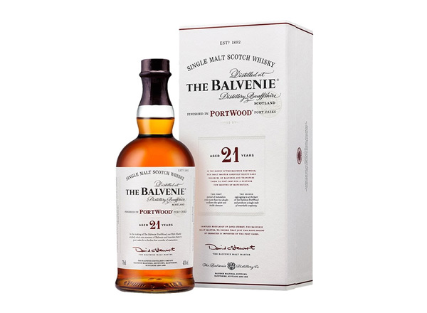 上海回收百富威士忌21年波特桶陈酿The Balvenie Portwood Single百富洋酒收购