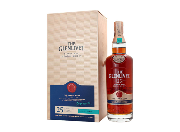 上海The Glenlivet回收格兰威特25年苏格兰单一麦芽威士忌陈酿风味创造系列