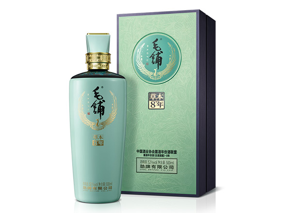 上海劲牌毛铺酒回收毛铺草本年份酒•8年草本42度52度