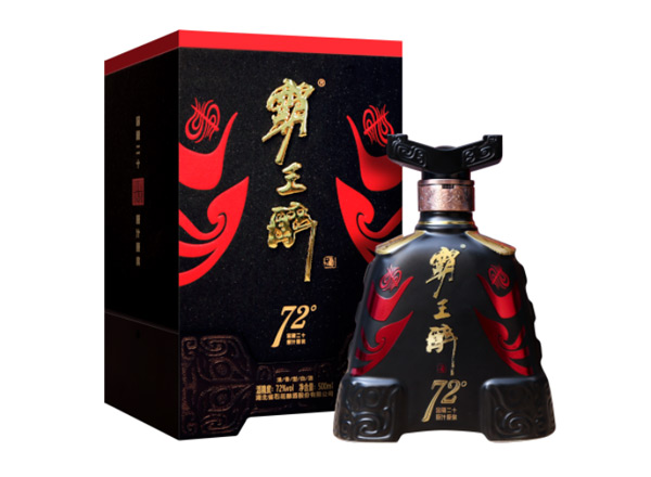 上海回收石花霸王醉酒72° 白酒礼盒