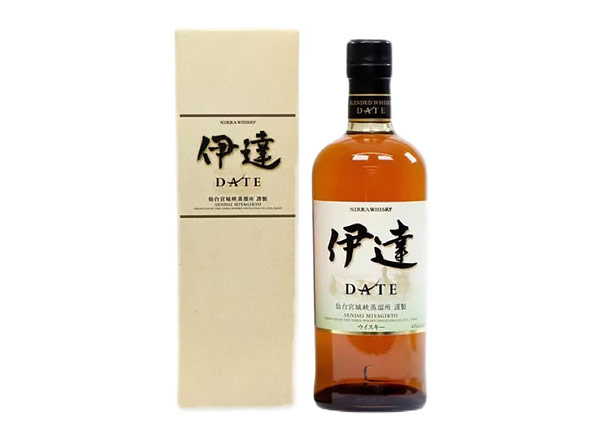上海Nikka Date回收一甲宫城峡蒸馏所产伊达调和型威士忌行情价格