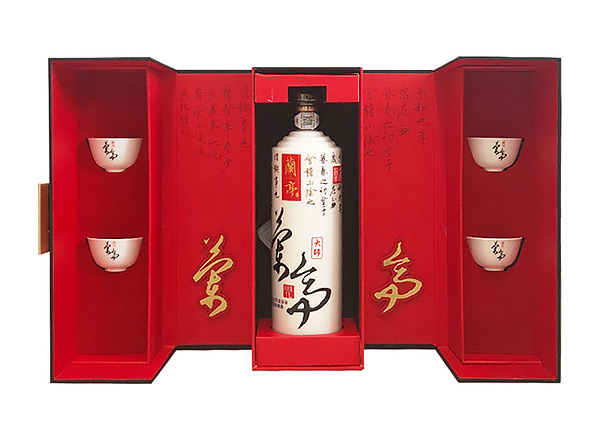 上海会稽山黄酒回收大师兰亭三十年陈酿1L商务版礼盒装