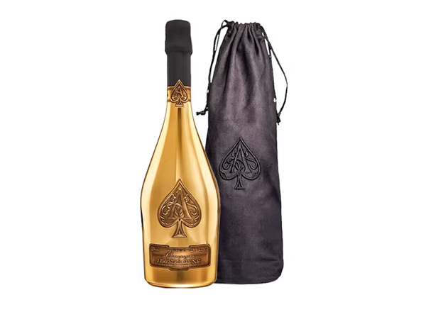 上海黑桃A香槟回收黑桃A黄金香槟金色瓶Armand de Brignac Brut