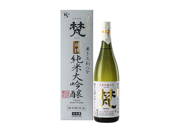 上海梵清酒回收梵特撰38三割八分纯米大吟酿清酒