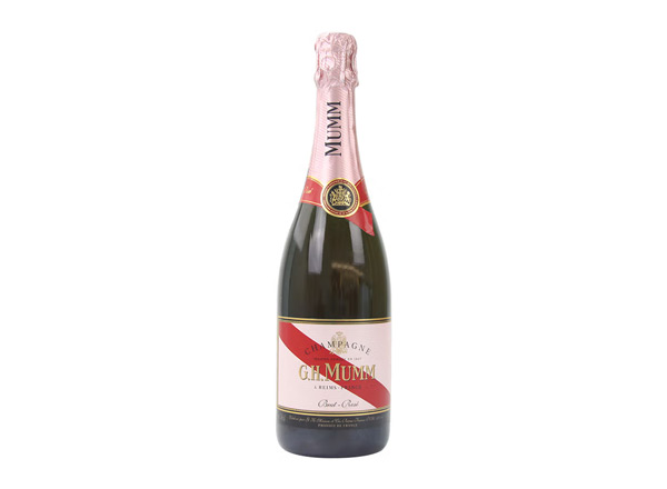上海回收​玛姆红带香槟老款桃红玫瑰粉红玛姆香槟酒G.H. Mumm Brut Rose